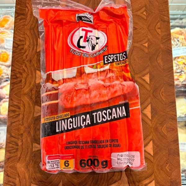 ESPETINHO LINGUIÇA TOSCANA - Espetinho - 600g